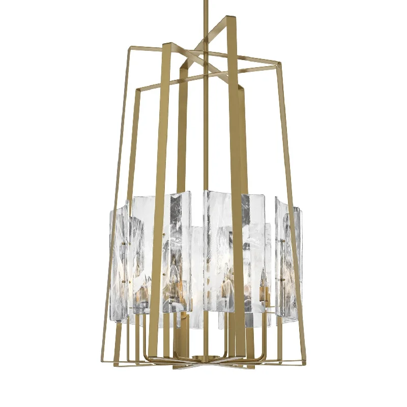 Industrial Ceiling - Mounted Lighting for Assembly PlantsArc Eight Light Pendant