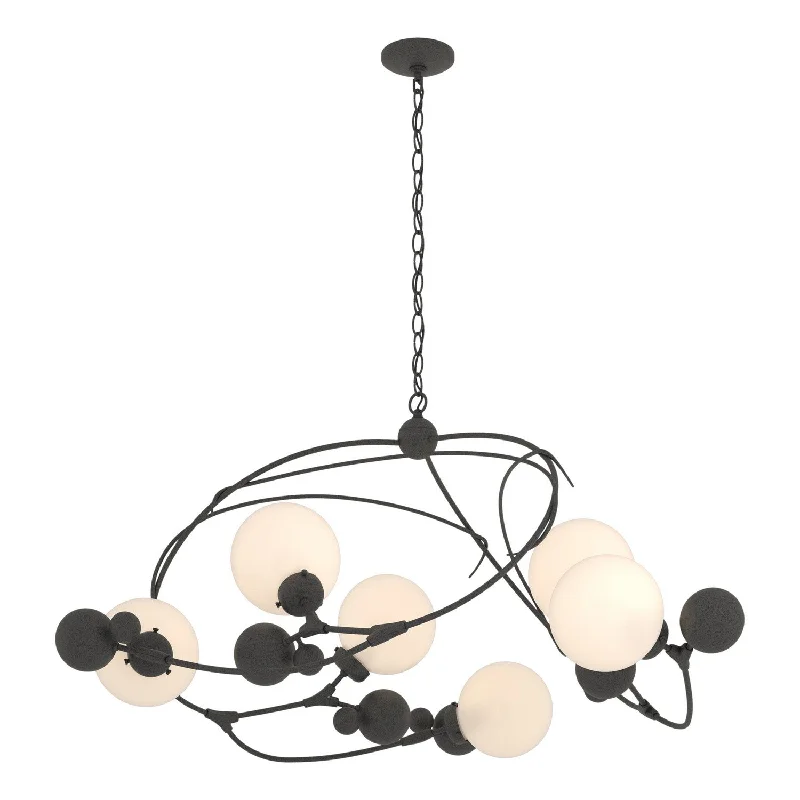 Industrial Lighting for Woodworking FactoriesSprig Six Light Pendant