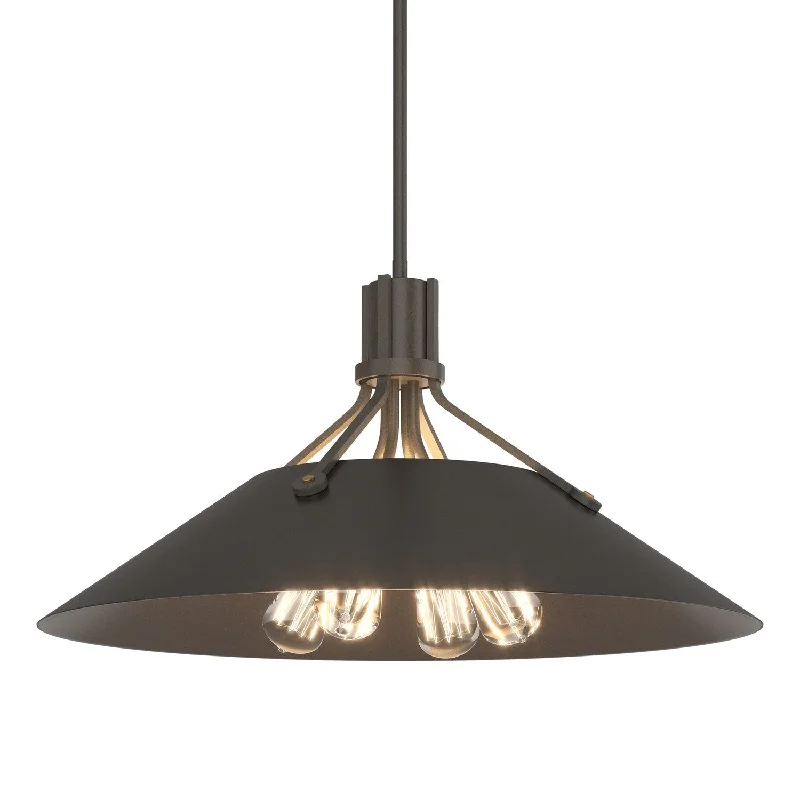 Industrial Lighting for Woodworking FactoriesHenry Four Light Pendant