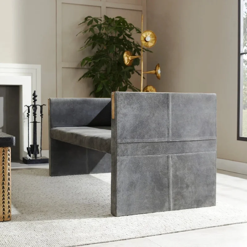 Track lighting for creating a moody atmosphereDonovan Settee