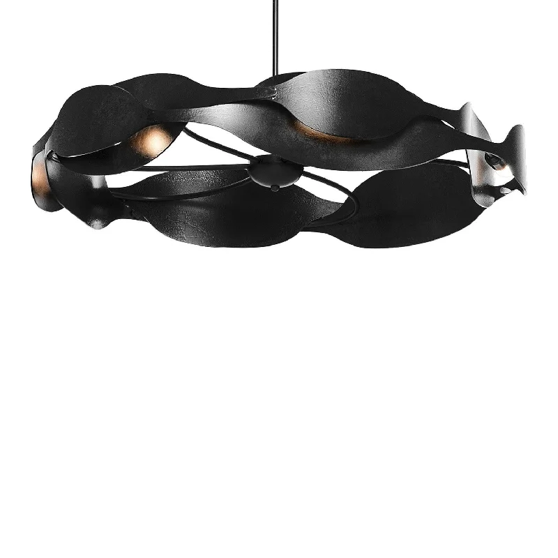 High - Bay LED Industrial Lighting for WarehousesWaves Six Light Pendant
