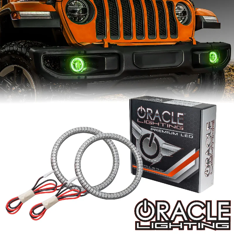 Track lighting with colored glass accentsORACLE Lighting 2020-2024 Jeep Gladiator JT LED Surface Mount Fog Light Halo Kit