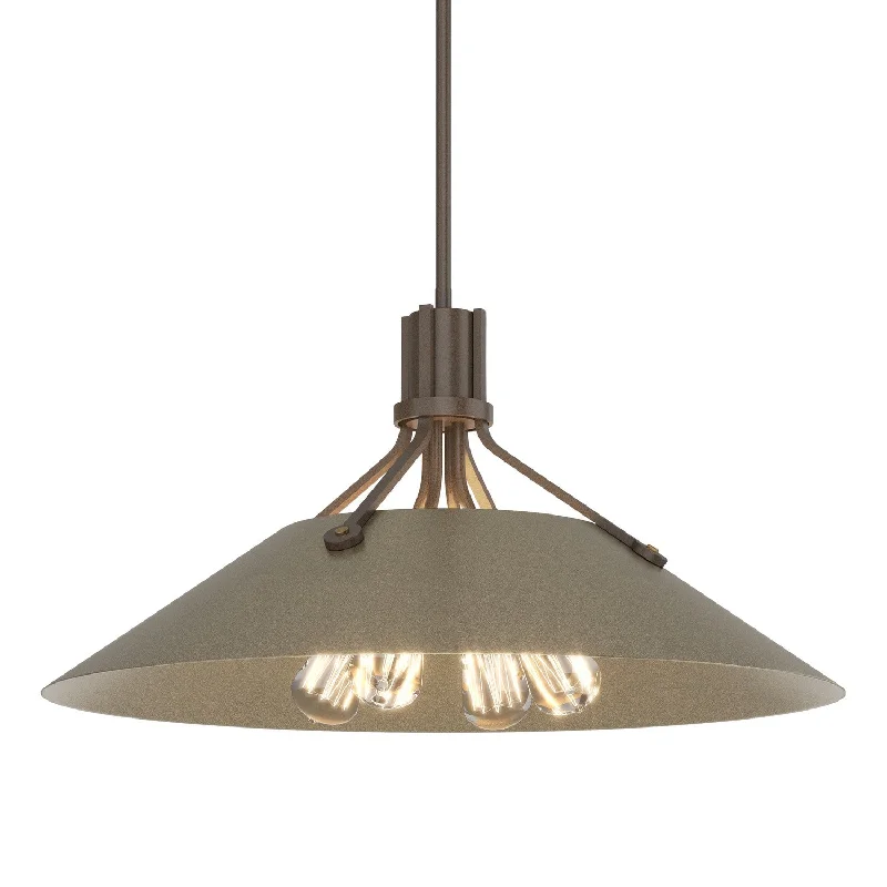 Industrial Lighting for Metal Fabrication ShopsHenry Four Light Pendant