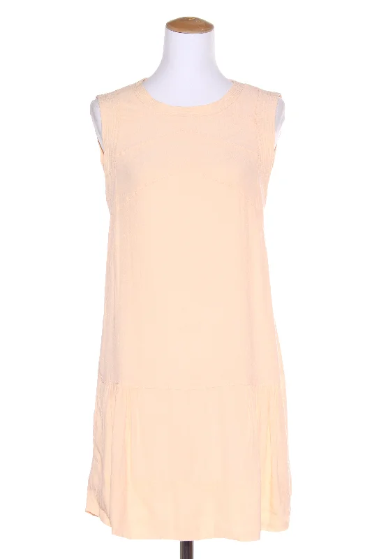 WITCHERY - Apricot viscose dress! 10