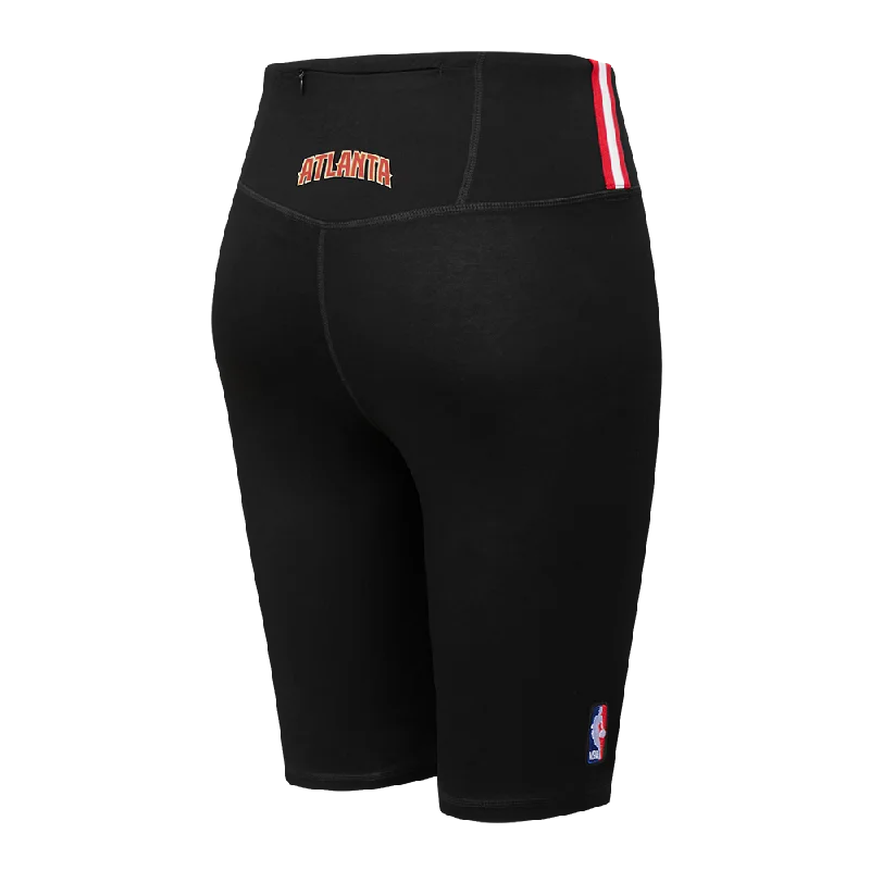 NBA ATLANTA HAWKS CLASSIC WOMEN'S BIKE SHORT (BLACK)