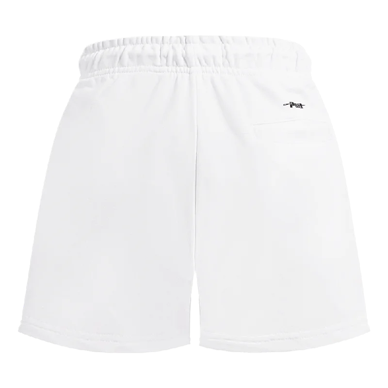 NBA NEW YORK KNICKS CLASSIC WOMEN'S FLC SHORT (WHITE)