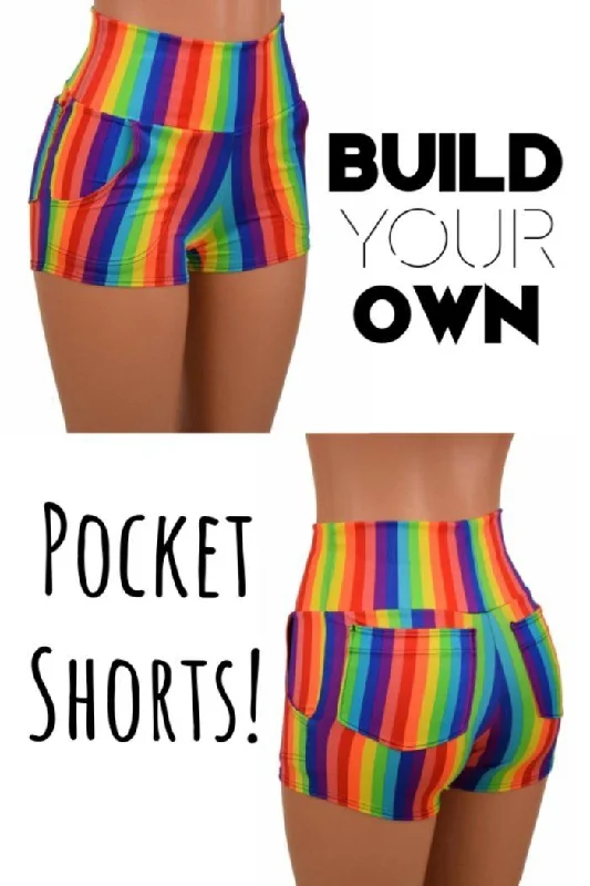 Build Your Own High Waist Shorts with Pockets