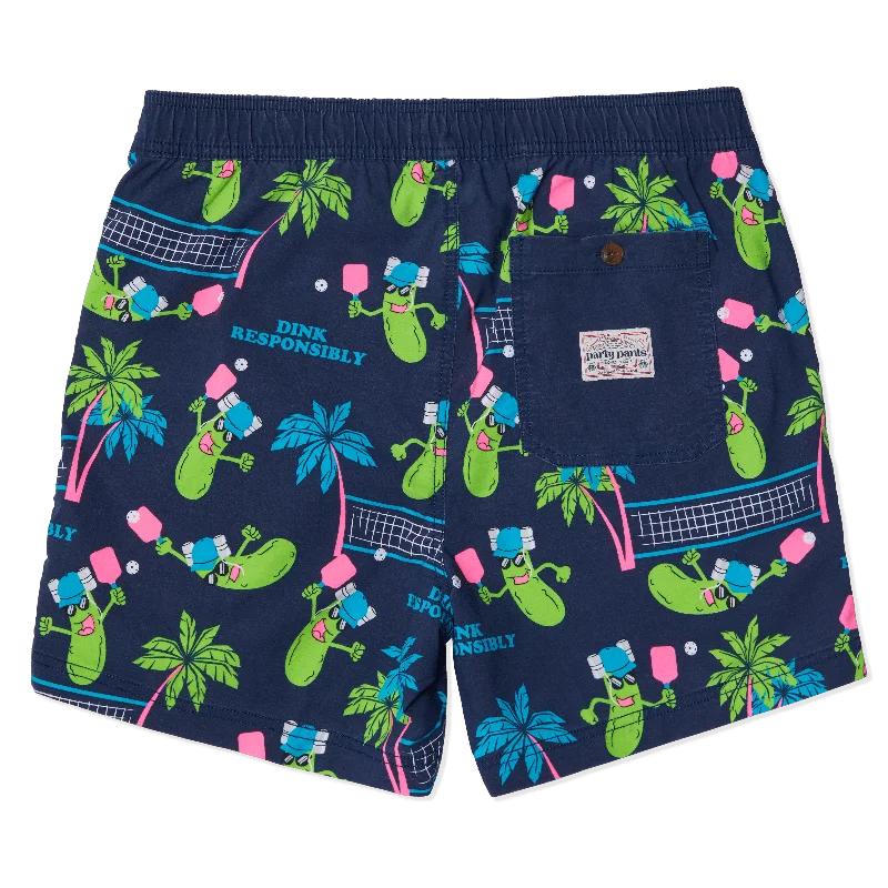 DINK RESPONSIBLY PARTY STARTER SHORT - NAVY