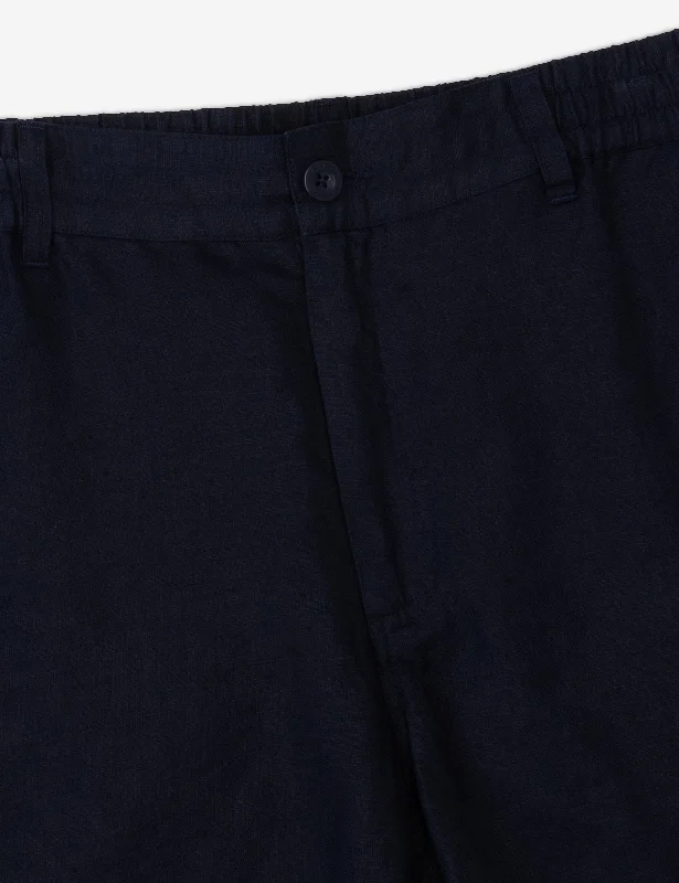 Tanner 3.0 Linen Shorts - Navy