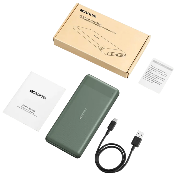 Compression Packing Cubes in Black and White for Saving Luggage SpaceAbove Edge - 10,000 mAh Portable Charger with 18W Power Delivery USB-C & Compression Packing Cubes in Black and White for Saving Luggage SpaceAbove Edge - 10,000 mAh Portable Charger with 18W Power Delivery USB-C &