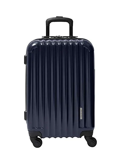 Detachable Travel Bag Shoulder Straps in Beige with Cushioned PadsAer de Aer Premium Carry On Luggage Spinner - Super Light Weight, Maximum Capacity - The Carry On, Re-Imagined, Navy