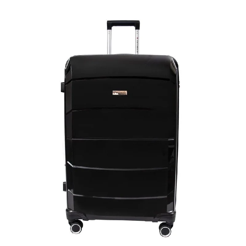 Women's Travel Makeup Bags with Mirror in Pink and BlackAir Canada Optimum Hardside Expandable Large Luggage