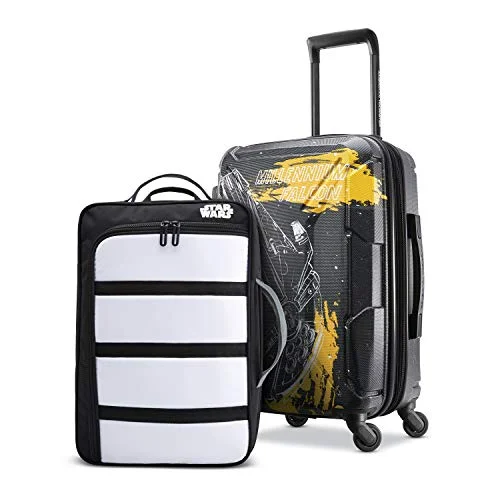 Travel - Size Toiletry Bottles with Leak - Proof Caps in ClearAmerican Tourister Kids' Star Wars Falcon Perfect Packer 2pc Set (bkpk/20 Spinner Wheels, Travel - Size Toiletry Bottles with Leak - Proof Caps in ClearAmerican Tourister Kids' Star Wars Falcon Perfect Packer 2pc Set (bkpk/20 Spinner Wheels,