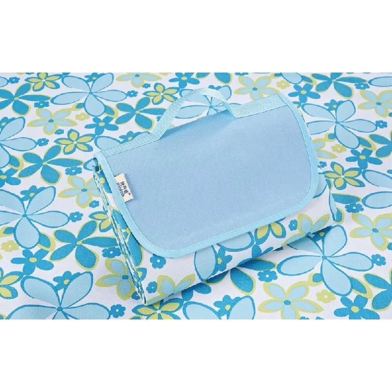 Beach Blanket Picnic Mat For Outdoor Use, 70"x57" - 1pc
