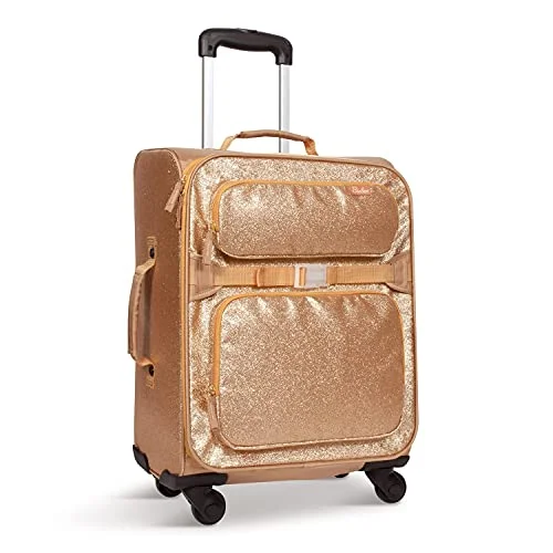 Women's Travel - Friendly Backpack Rain Covers in Transparent MaterialBixbee Kids Luggage, Kids Luggage with Wheels for Girls & Boys with Telescoping Pullout Handle, Strap and Pockets- Lightweight Kids Suitcase & Carry On Bag for Airport, Travel, Overnight in Gold Women's Travel - Friendly Backpack Rain Covers in Transparent MaterialBixbee Kids Luggage, Kids Luggage with Wheels for Girls & Boys with Telescoping Pullout Handle, Strap and Pockets- Lightweight Kids Suitcase & Carry On Bag for Airport, Travel, Overnight in Gold