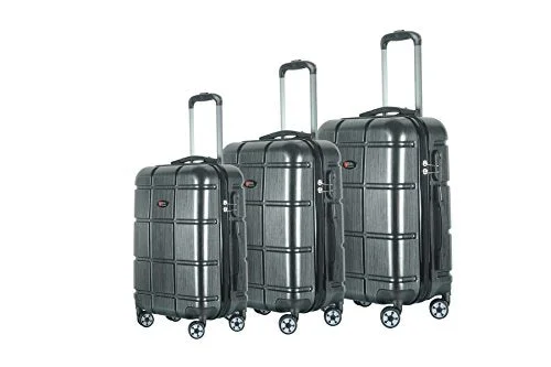 Expandable Travel Toiletry Bags in Clear Plastic for Easy Airport ScreeningBrio Luggage ABS Hardside Luggage 3 Piece Set - Black
