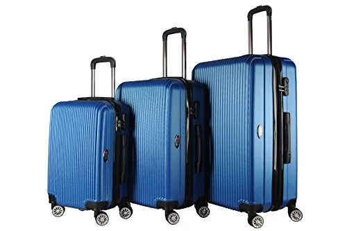 Women's Travel - Friendly Backpack Rain Covers in Transparent MaterialBrio Luggage Hardside Spinner Expandable Suitcase Set (Royal Blue)