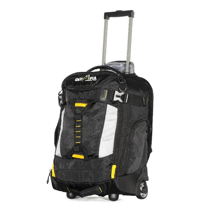 Waterproof Travel Duffel Bag Covers in Black for Protecting Your LuggageOn Sale- Olympia Cascade 20" Upright 2-Wheeled Carry-on w/Backpack Straps Waterproof Travel Duffel Bag Covers in Black for Protecting Your LuggageOn Sale- Olympia Cascade 20" Upright 2-Wheeled Carry-on w/Backpack Straps