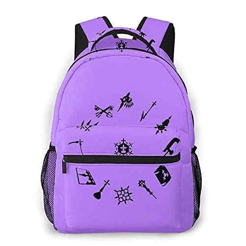 Travel - Size Toiletry Bottles with Leak - Proof Caps in ClearCasual Backpack,Kingdom Hearts,Business Daypack Schoolbag For Men Women Teen