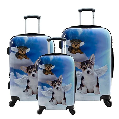 Foldable Travel Laundry Bags in Floral Print for Keeping Clothes OrganizedCHARIOT CHD-23 Dream 3 Piece Luggage Set