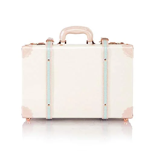 Lightweight Nylon Travel Organizer Pouches in Multicolor for Neat PackingCOTRUNKAGE Large 18" Carry On Suitcase Cute Pu Leather Overnight Vintage Trunk Luggage Bag for Women (18", Cream White) Lightweight Nylon Travel Organizer Pouches in Multicolor for Neat PackingCOTRUNKAGE Large 18" Carry On Suitcase Cute Pu Leather Overnight Vintage Trunk Luggage Bag for Women (18", Cream White)