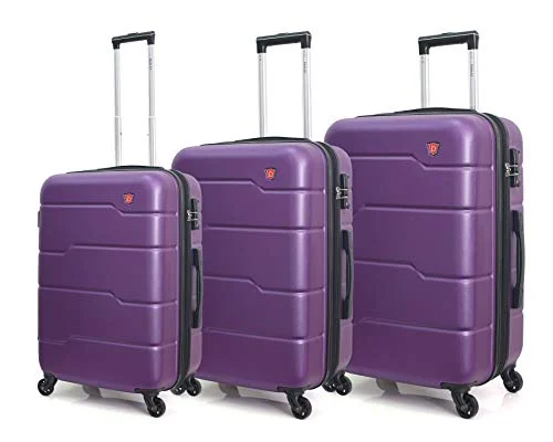 Lightweight Nylon Travel Organizer Pouches in Multicolor for Neat PackingDUKAP Rodez Lightweight Hardside 3 piece Luggage set 20''/24''/28'' Purple Lightweight Nylon Travel Organizer Pouches in Multicolor for Neat PackingDUKAP Rodez Lightweight Hardside 3 piece Luggage set 20''/24''/28'' Purple