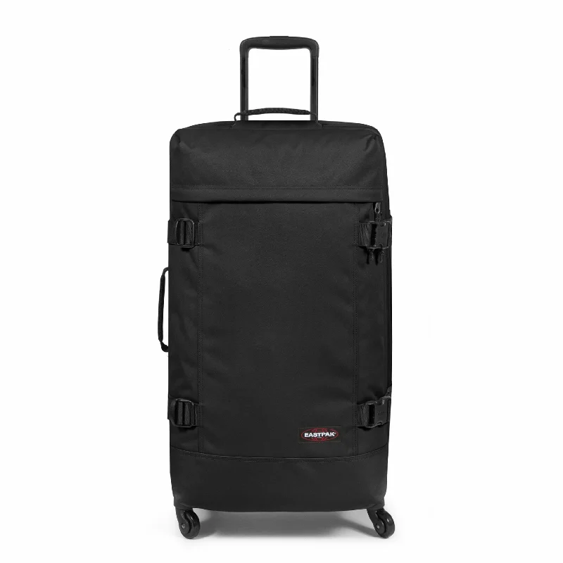 Adjustable Luggage Straps in Pink with Reflective Stripes for Night TravelEastpak Trans4 Large Luggage - Black