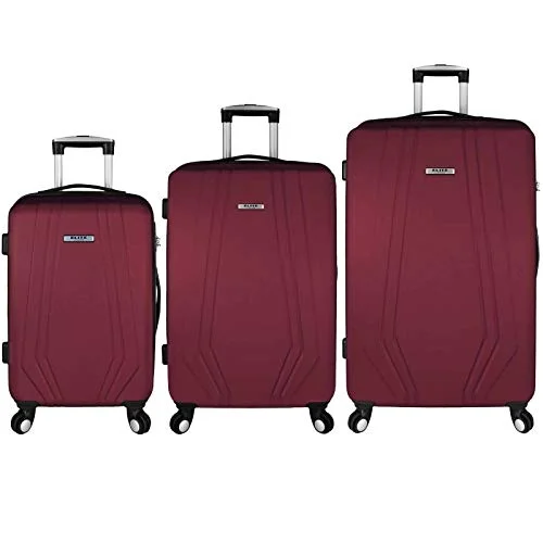 Compression Packing Cubes in Black and White for Saving Luggage SpaceElite Luggage Paris 3 Piece Hardside Spinner Luggage Set (Red) Compression Packing Cubes in Black and White for Saving Luggage SpaceElite Luggage Paris 3 Piece Hardside Spinner Luggage Set (Red)