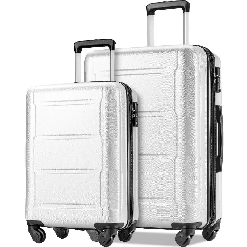 Hanging Travel Toiletry Bags with Multiple Pockets in TealExpanable 2 Piece Luggage Set ABS Lightweight,with TSA Lock 20"+28" - 19"*12"28