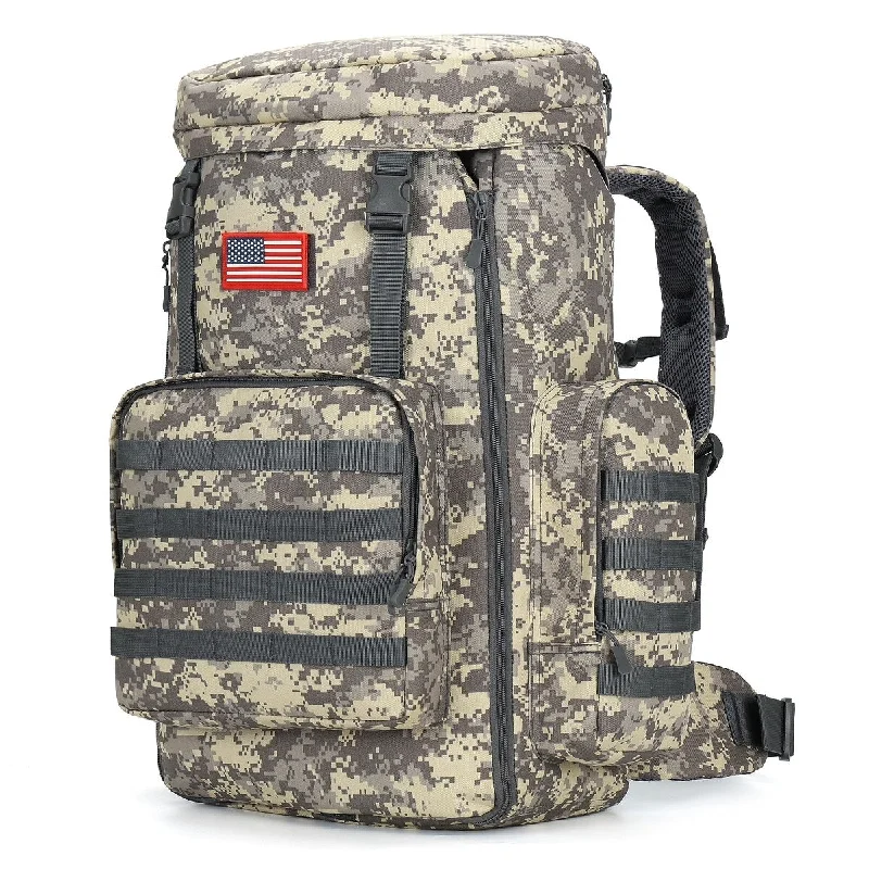 Lightweight Nylon Travel Organizer Pouches in Multicolor for Neat PackingExtra Large Camping Backpack For Men, Military Molle Hiking 2 Daypack 60L70L85L Waterproof Backpacking Rucksack Lightweight Nylon Travel Organizer Pouches in Multicolor for Neat PackingExtra Large Camping Backpack For Men, Military Molle Hiking 2 Daypack 60L70L85L Waterproof Backpacking Rucksack