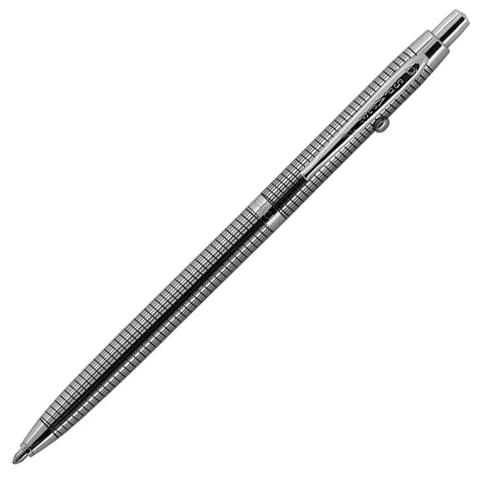 Compression Packing Cubes in Black and White for Saving Luggage SpaceFisher B4 - Black Grid Design Shuttle Space Pen
