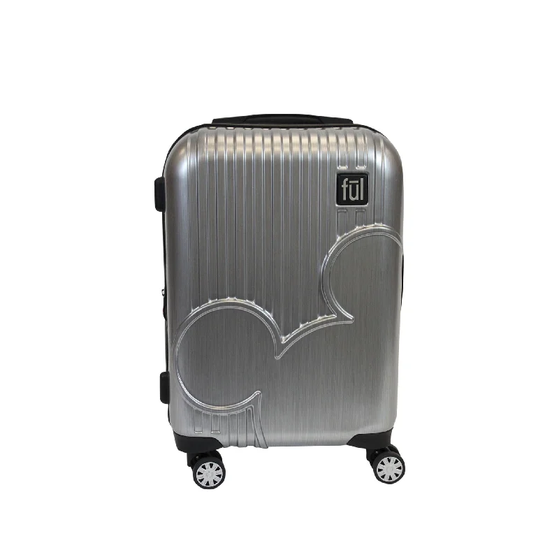 Expandable Travel Toiletry Bags in Clear Plastic for Easy Airport ScreeningDisney Molded Mickey Icon 21" Hardside Luggage