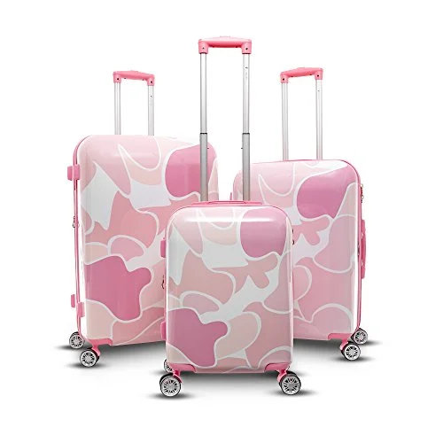 Lightweight Nylon Travel Organizer Pouches in Multicolor for Neat PackingGabbiano Camo Collection 3 Piece Hardside Spinner Set Lightweight Nylon Travel Organizer Pouches in Multicolor for Neat PackingGabbiano Camo Collection 3 Piece Hardside Spinner Set