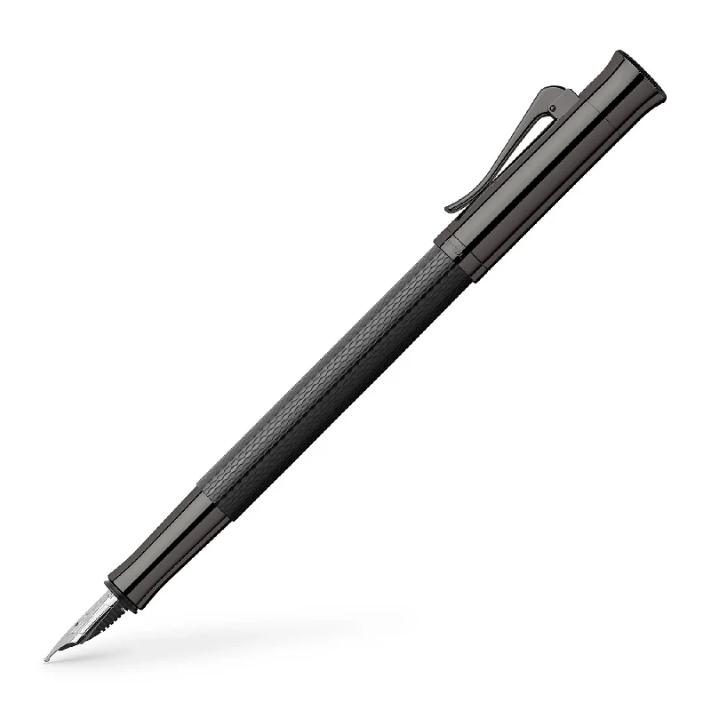 Detachable Travel Bag Shoulder Straps in Beige with Cushioned PadsGraf Von Faber-Castell Guilloche Fountain Pen Black Edition
