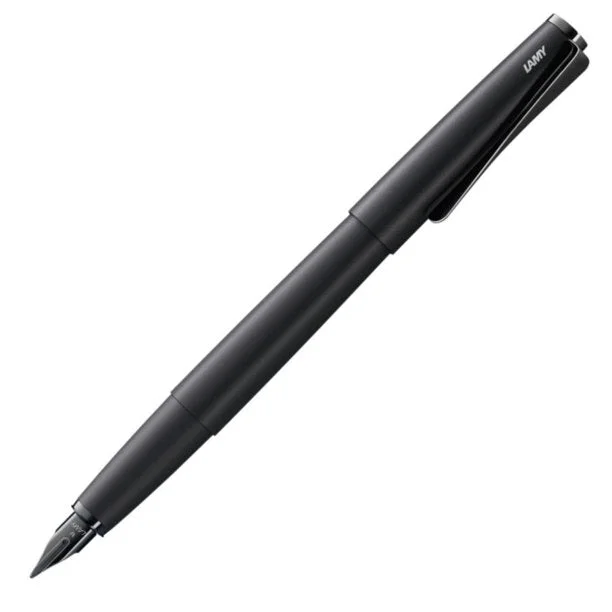 Compact Travel Umbrella Pouches in Navy Blue for Easy StorageLamy Studio LX Fountain Pen All Black
