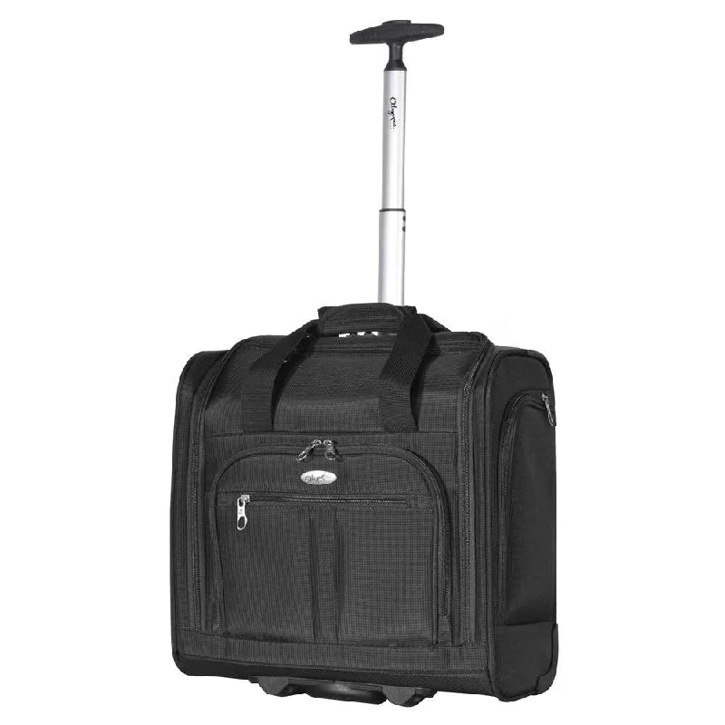 Women's Travel - Friendly Backpack Rain Covers in Transparent MaterialOn Sale- Olympia Lansing Under the Seat 2-Wheeled Carry-On - RT-8200 Women's Travel - Friendly Backpack Rain Covers in Transparent MaterialOn Sale- Olympia Lansing Under the Seat 2-Wheeled Carry-On - RT-8200