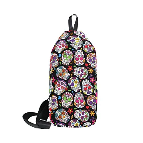 Travel Neck Pillow Covers in Soft Fleece in Gray for ComfortLORVIES Day Of The Dead Sugar Skull Sling Bag Shoulder Chest Cross Body Backpack Lightweight Casual Daypack for Men Women Travel Neck Pillow Covers in Soft Fleece in Gray for ComfortLORVIES Day Of The Dead Sugar Skull Sling Bag Shoulder Chest Cross Body Backpack Lightweight Casual Daypack for Men Women