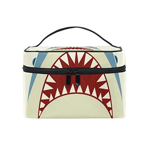 Women's TSA - Approved Luggage Locks in Rose Gold for Secure TravelLORVIES Shark Jaws Cosmetic Bag Travel Makeup Train Cases Storage Organizer Women's TSA - Approved Luggage Locks in Rose Gold for Secure TravelLORVIES Shark Jaws Cosmetic Bag Travel Makeup Train Cases Storage Organizer