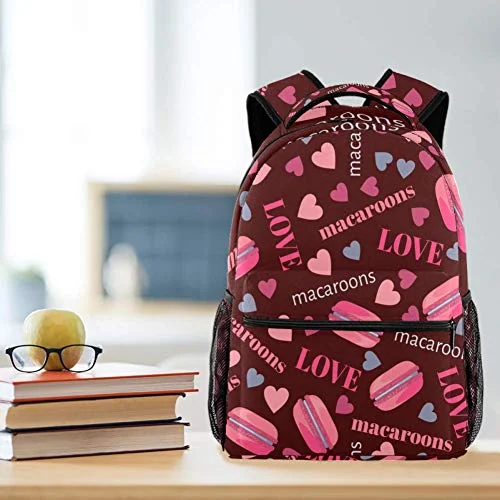 Travel Neck Pillow Covers in Soft Fleece in Gray for ComfortLORVIES Sweet Donuts Desserts Macaroons Hearts Love Pattern Lightweight School Classic Backpack Travel Rucksack for Girls Women Kids Teens Travel Neck Pillow Covers in Soft Fleece in Gray for ComfortLORVIES Sweet Donuts Desserts Macaroons Hearts Love Pattern Lightweight School Classic Backpack Travel Rucksack for Girls Women Kids Teens