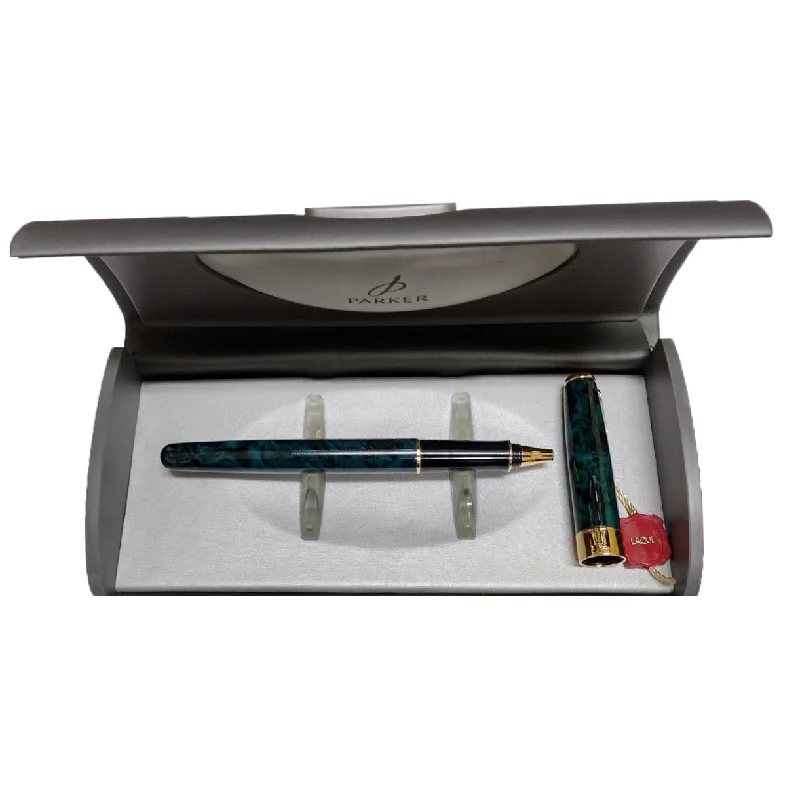 Travel Bag ID Card Holders in Clear Vinyl with LanyardsParker Sonnet Premier Green Rollerball Pen