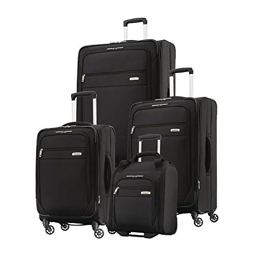 Detachable Travel Bag Shoulder Straps in Beige with Cushioned PadsSamsonite Advena 4-Piece Set (Underseater, 20", 25", 29" Spinners) (Black) Detachable Travel Bag Shoulder Straps in Beige with Cushioned PadsSamsonite Advena 4-Piece Set (Underseater, 20", 25", 29" Spinners) (Black)