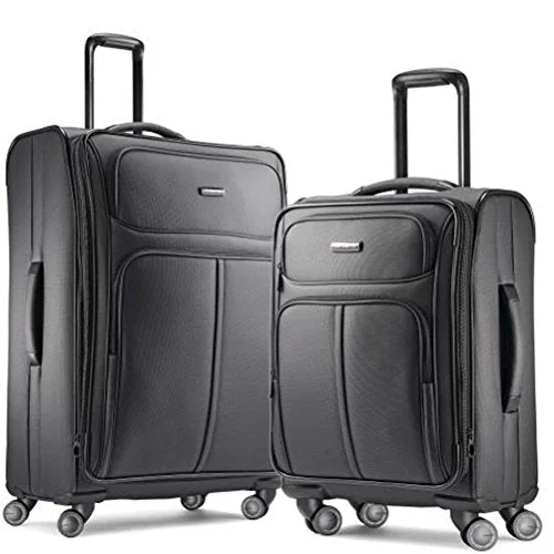 Travel - Size Toiletry Bottles with Leak - Proof Caps in ClearSamsonite Leverage LTE Set of 20-inch and 28 inch Spinner Uprights Charcoal Travel - Size Toiletry Bottles with Leak - Proof Caps in ClearSamsonite Leverage LTE Set of 20-inch and 28 inch Spinner Uprights Charcoal