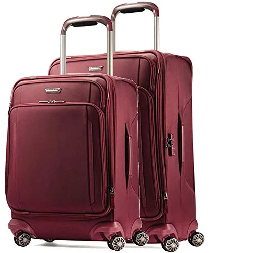 Adjustable Luggage Straps in Pink with Reflective Stripes for Night TravelSamsonite Silhouette XV 2 Piece 21 | 25 Spinner Set (One Size, Napa Red) Adjustable Luggage Straps in Pink with Reflective Stripes for Night TravelSamsonite Silhouette XV 2 Piece 21 | 25 Spinner Set (One Size, Napa Red)