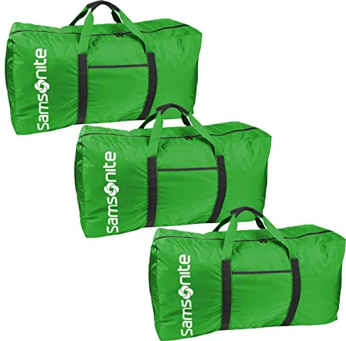Lightweight Nylon Travel Organizer Pouches in Multicolor for Neat PackingSamsonite Tote-A-Ton 32.5" 3-Piece Duffel Set (Green)