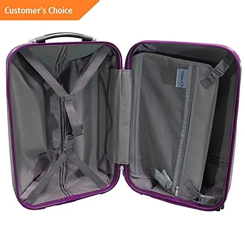 Women's Travel - Friendly Backpack Rain Covers in Transparent MaterialSandover Chariot Veneto 3 Piece Hardside Spinner gage Set | Model LGGG - 2543 |