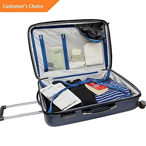 Women's TSA - Approved Luggage Locks in Rose Gold for Secure TravelSandover Traveler Tasmania 3-Piece Expandable Hardside gage Set NEW | Model LGGG - 2492 |