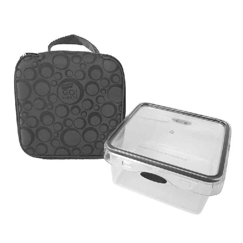 Travel Jewelry Organizers in Velvet with Multiple Compartments in PurpleStor-All Solutions Go! Lunch Salad - Includes 4.9 Cup Square Press & Click Container: Grey - Silver Travel Jewelry Organizers in Velvet with Multiple Compartments in PurpleStor-All Solutions Go! Lunch Salad - Includes 4.9 Cup Square Press & Click Container: Grey - Silver