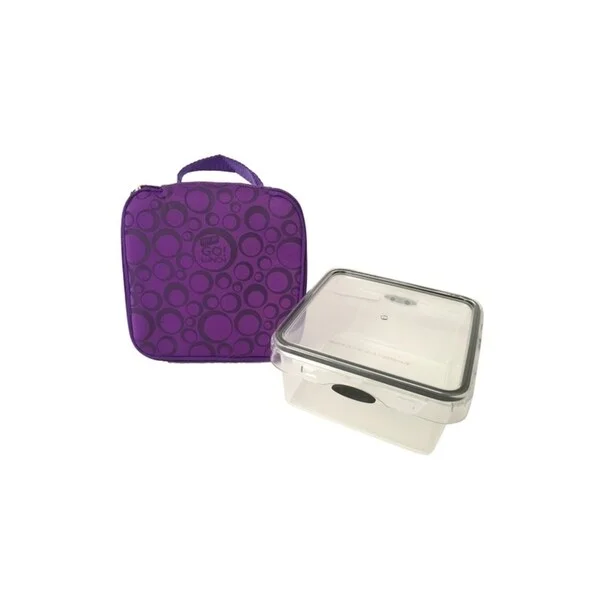 Women's Travel Makeup Bags with Mirror in Pink and BlackStor-All Solutions Go! Lunch Salad - Includes 4.9 Cup Square Press & Click Container: Purple Women's Travel Makeup Bags with Mirror in Pink and BlackStor-All Solutions Go! Lunch Salad - Includes 4.9 Cup Square Press & Click Container: Purple