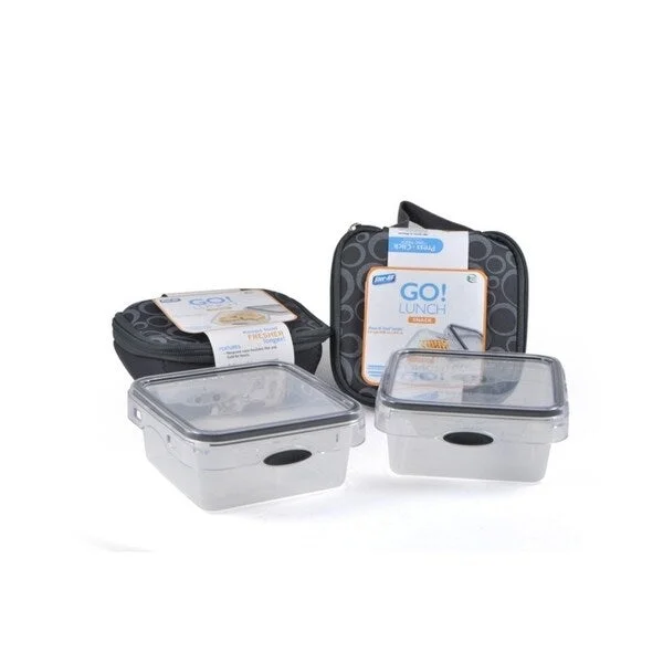 Women's TSA - Approved Luggage Locks in Rose Gold for Secure TravelStor-All Solutions Go! Lunch Snack - Includes 2.3 Cup Square Press & Click Container- 2 Pack : Grey - Silver Women's TSA - Approved Luggage Locks in Rose Gold for Secure TravelStor-All Solutions Go! Lunch Snack - Includes 2.3 Cup Square Press & Click Container- 2 Pack : Grey - Silver