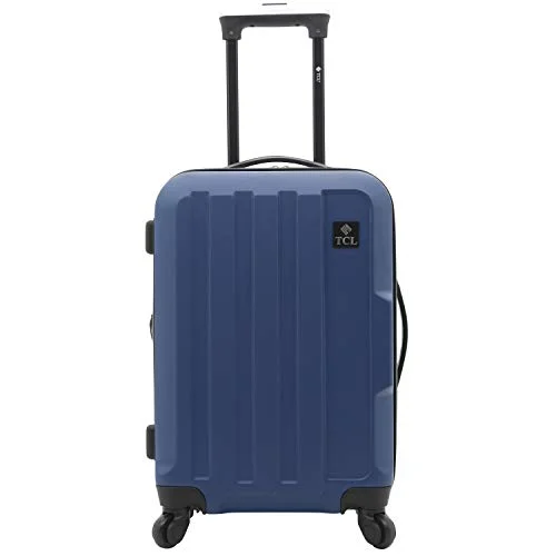 Foldable Travel Laundry Bags in Floral Print for Keeping Clothes OrganizedTravelers Club Albany Hardside Expandable Spinner Luggage, Navy Blue, Carry-On 20-Inch